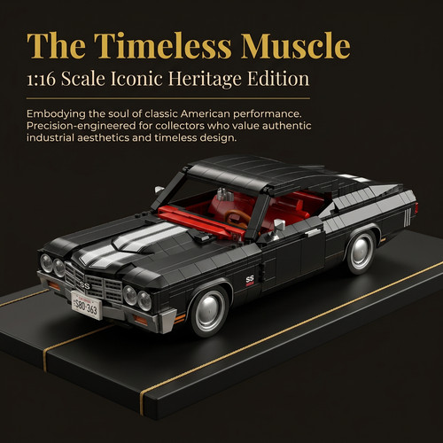 Muscle car chevelle 454 - car,